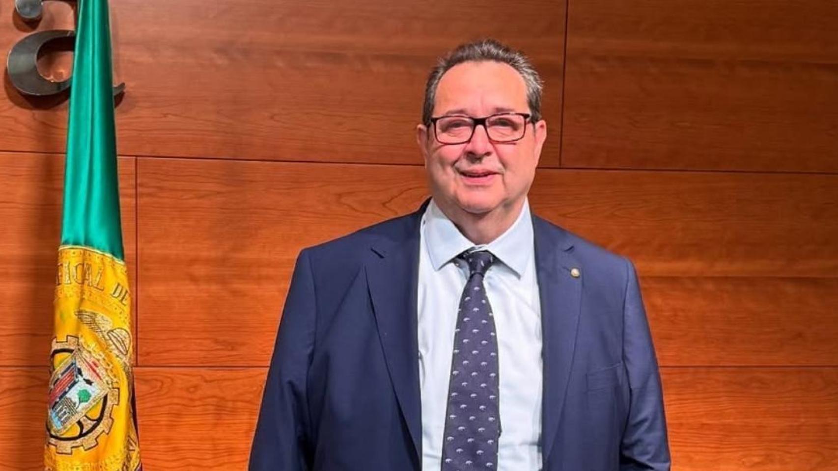 El ya expresidente de la Cámara de Comercio de Salamanca Benjamín Crespo