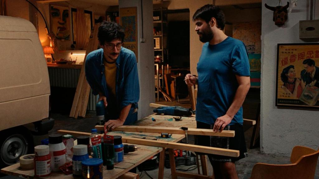 Pablo Colomo y Brais Efe, en 'Las delicias del jardín'