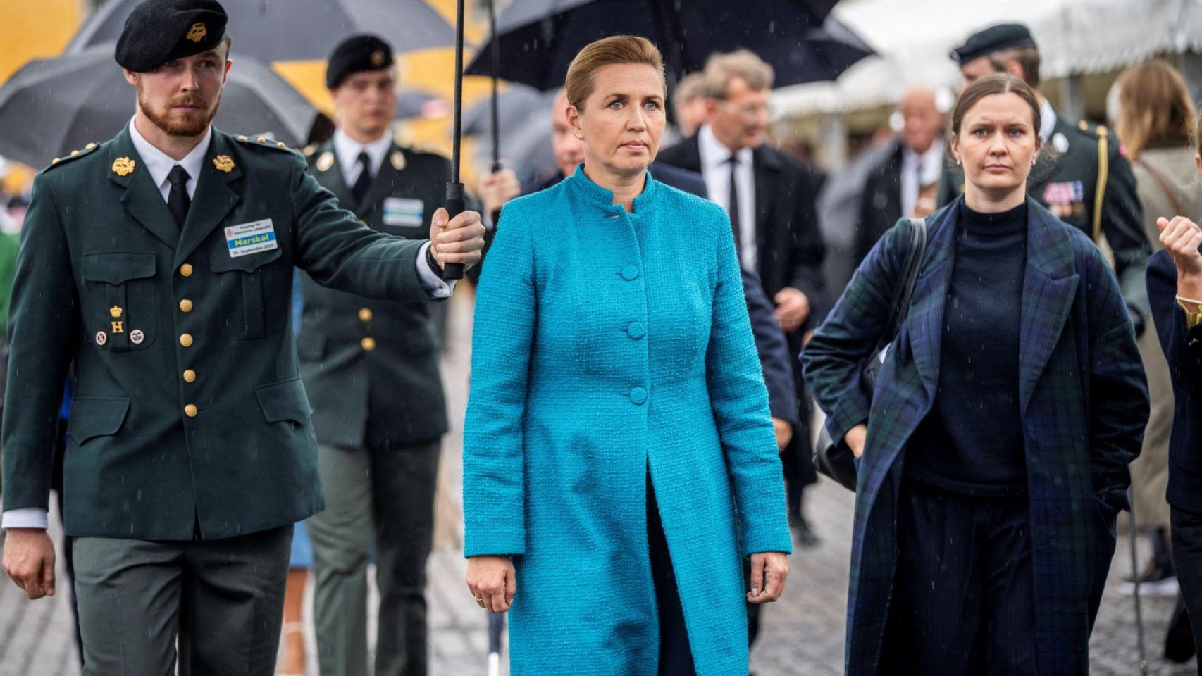 La primera ministra de Dinamarca Mette Frederiksen.