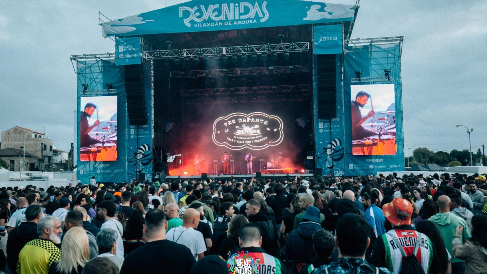 Actuación de The Rapants en Revenidas 2025