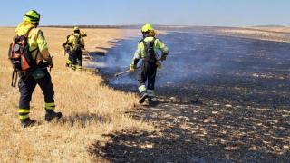 CSIF pide mantener los medios antiincendios en Castilla-La Mancha: "Los desmantelan en época de riesgo alto"