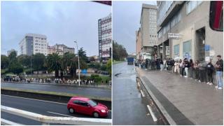Estudiantes ante la saturación de la línea UDC de A Coruña: "Nunca sabes si vas a entrar en el bus"