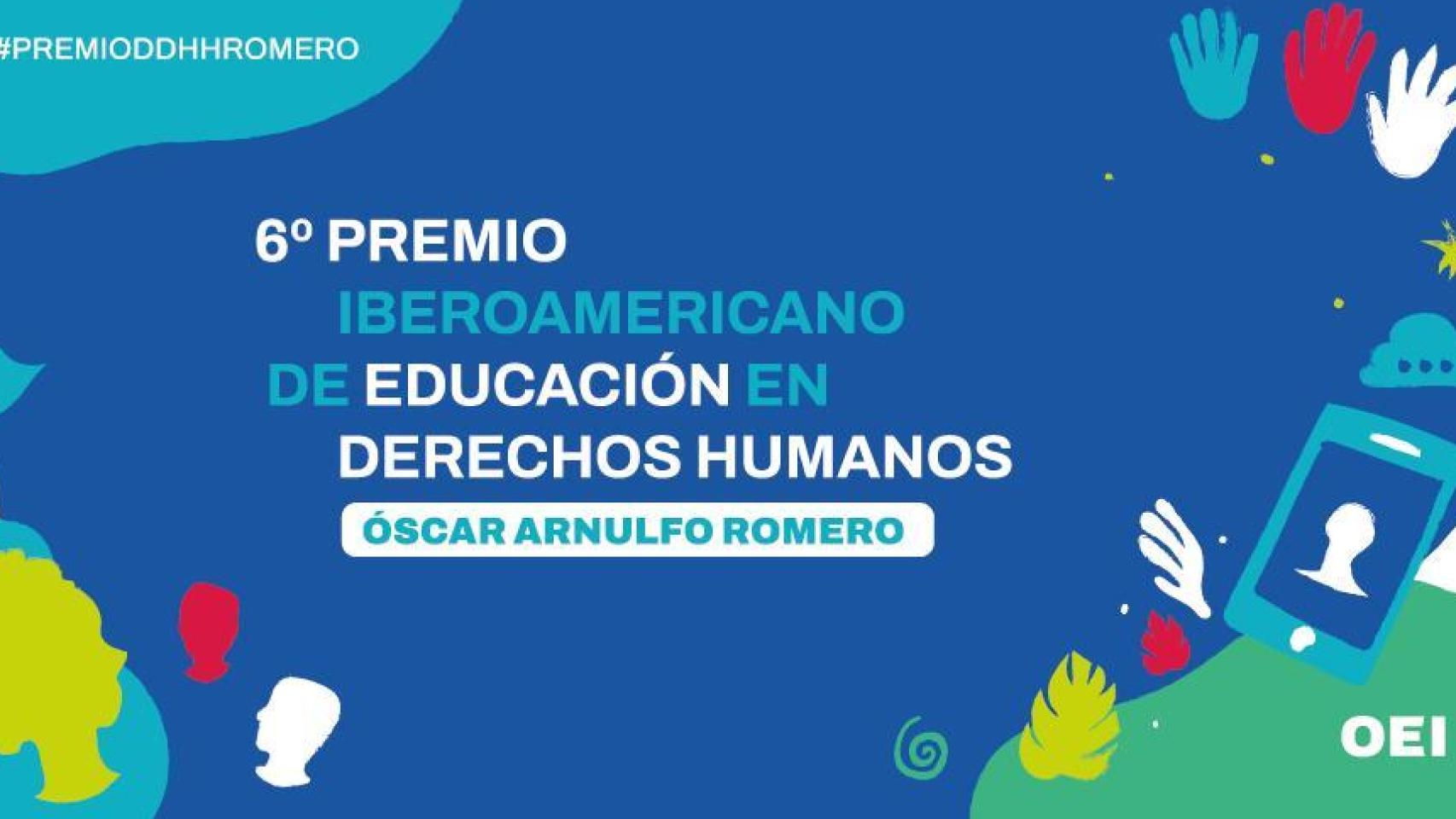 Imagen de la convocatoria de los premios de la OEI.
