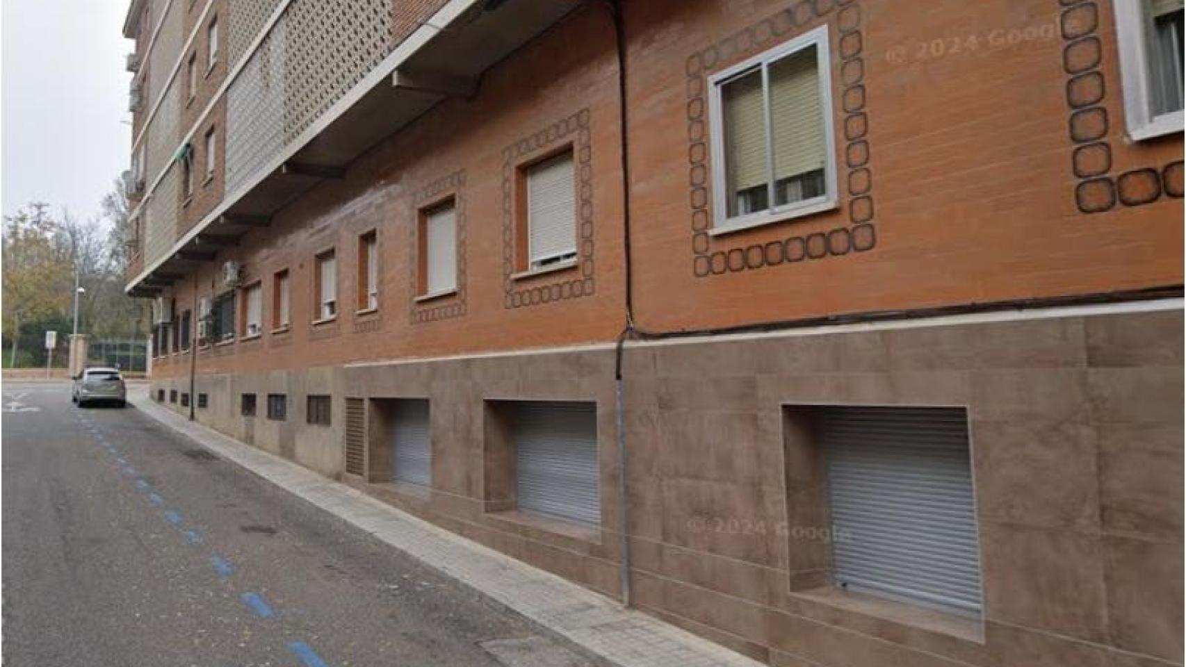 Calle Rosa Parks, en el barrio de Palomarejos.