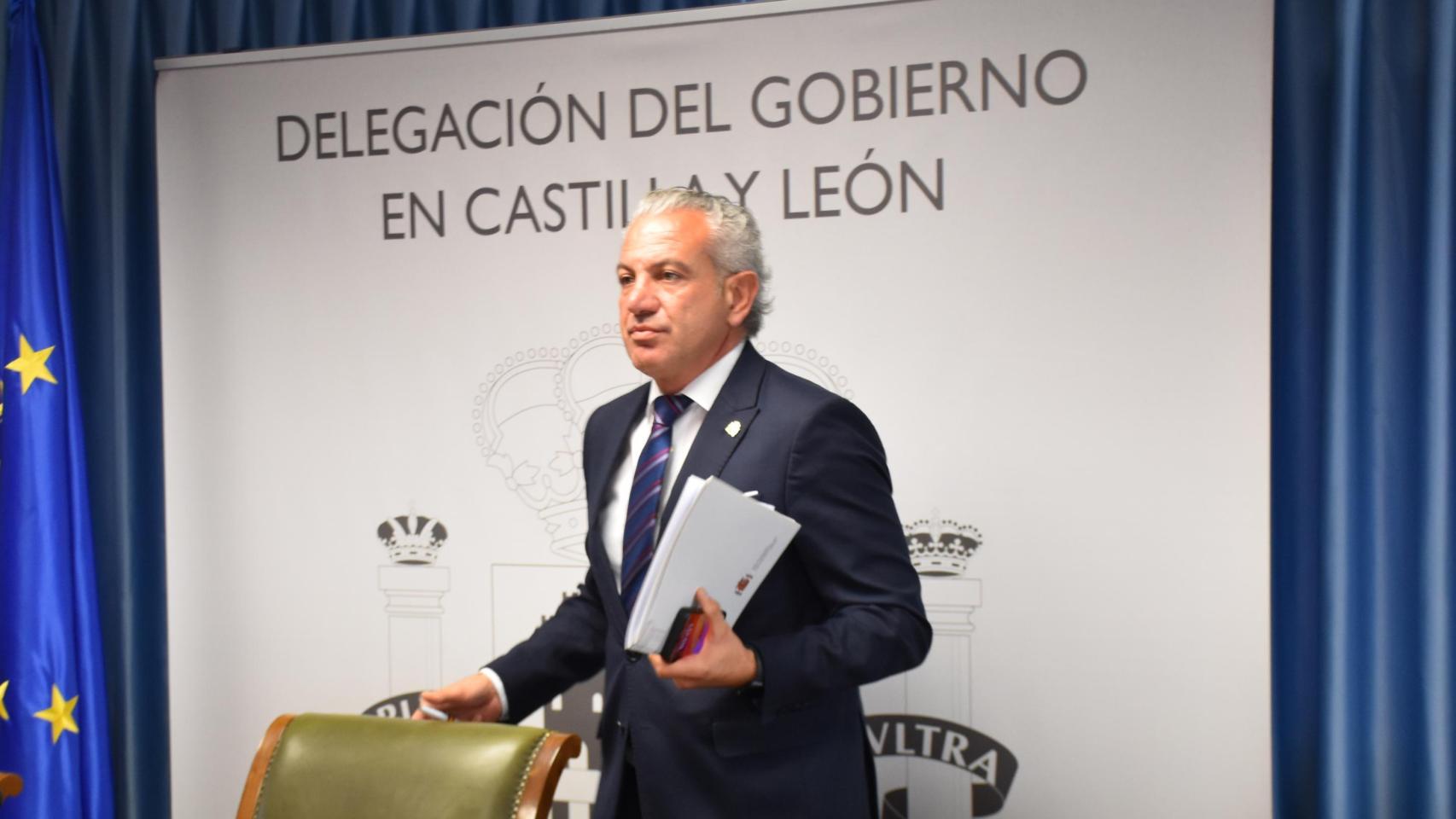 El delegado del Gobierno en Castilla y León, Nicanor Sen