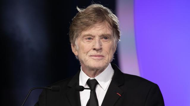Robert Redford en un acto público.