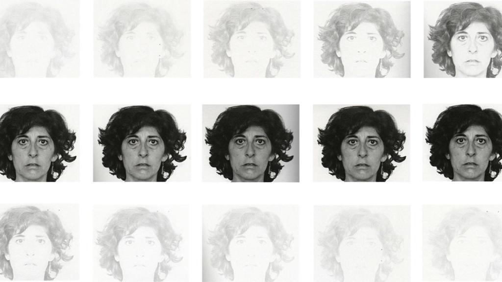 Detail of 'Self-portrait in time', by Esther Ferrer. Photo: 1 Mira Madrid / 2 Mira Archive