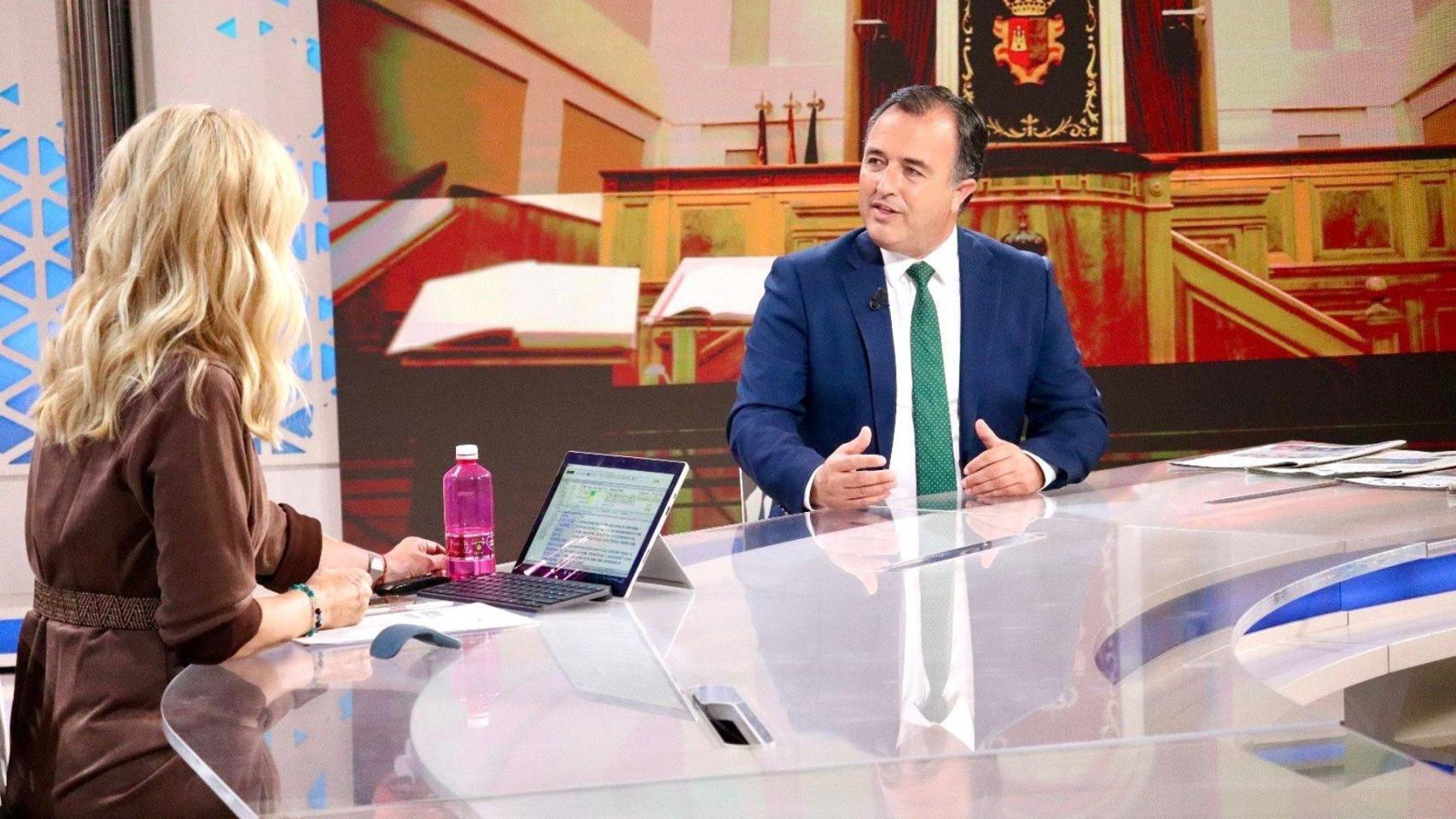 David Moreno en una entrevista en CMMedia.