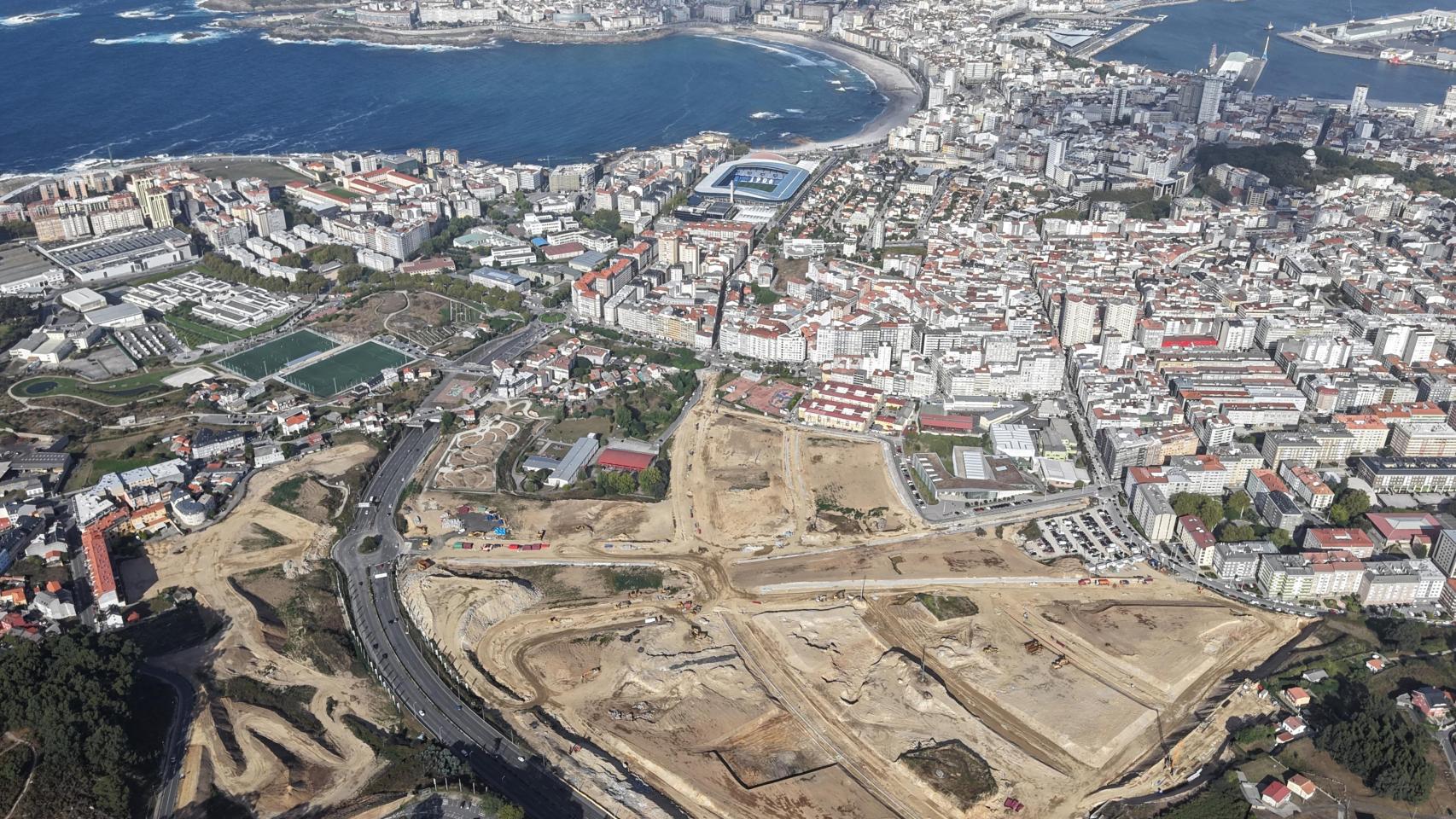 Así avanzan las obras de San Pedro de Visma en A Coruña