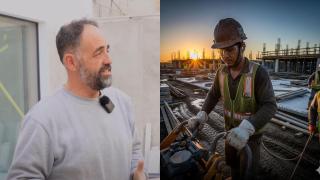 Pascual, albañil de 50 años, sobre la falta de obreros en la construcción: "Antes trabajaban por aprender, hoy por dinero"