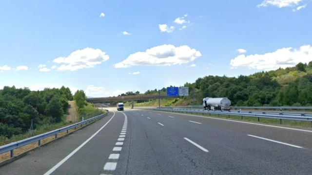 Vista de la A-52 a su paso por Vilardevós