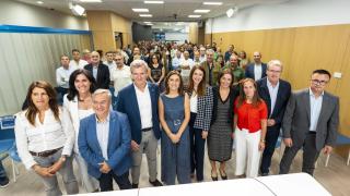 Rueda defiende en Ourense "la velocidad y flexibilidad" de las ayudas para los afectados por los incendios