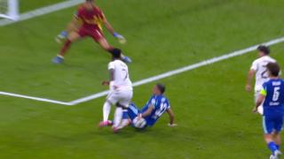 Así fue el penalti por mano del Olympique de Marsella que terminó en el segundo gol de Mbappé en Champions League