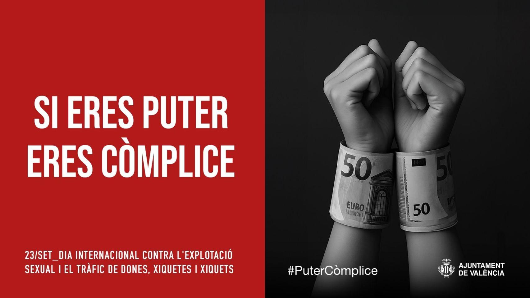 Cartel de la campaña. EE