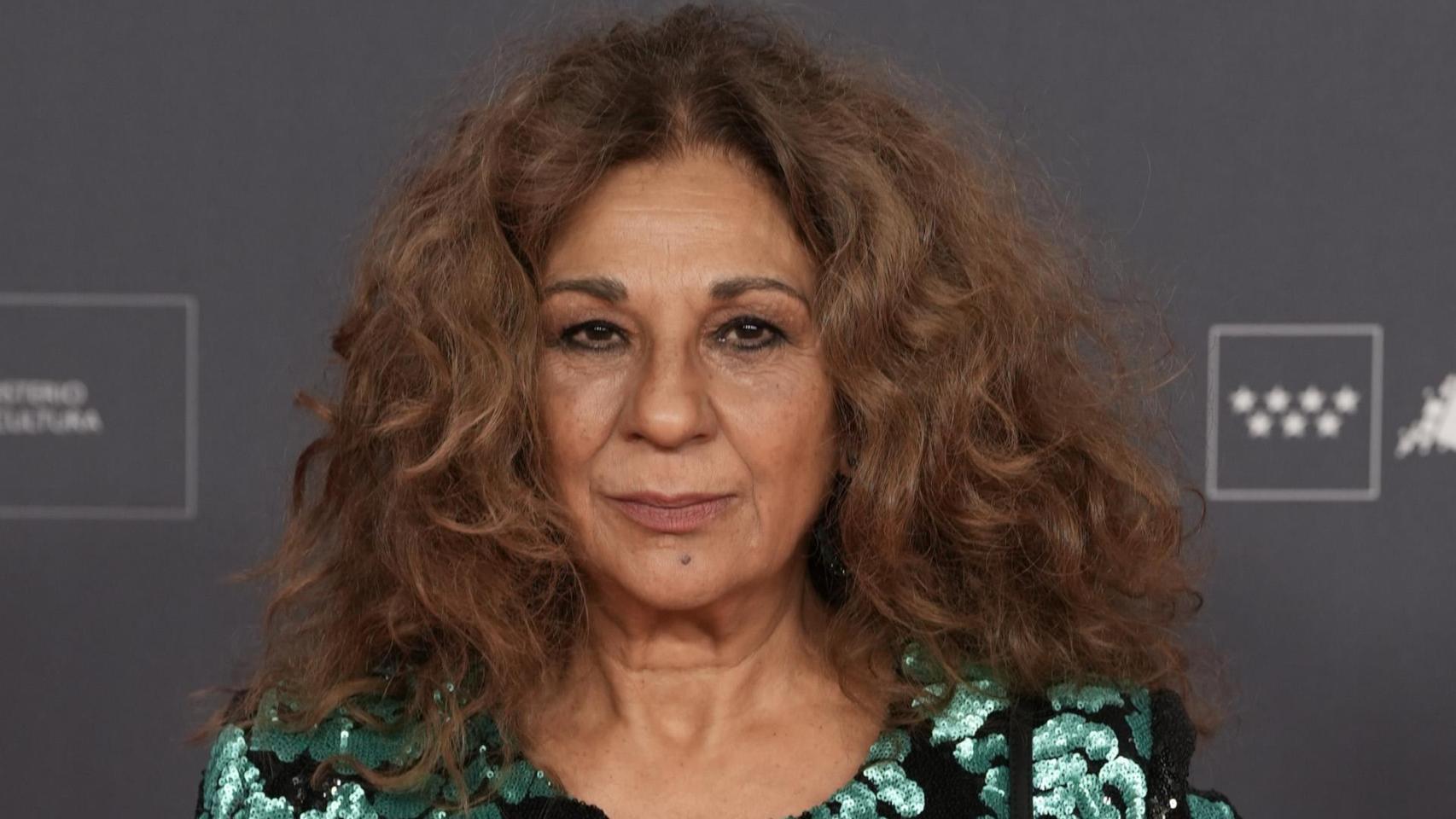 La cantante y presentadora Lolita Flores.