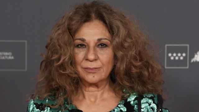 La cantante y presentadora Lolita Flores.