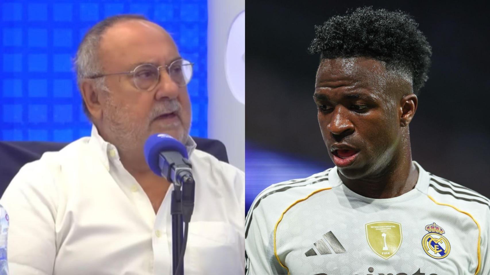 Imagen de Alfredo Relaño y Vinicius.