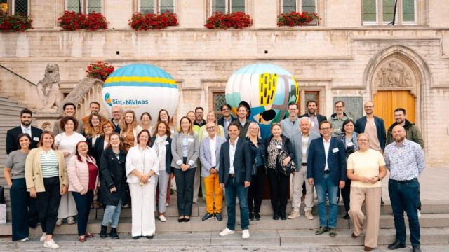 Los representantes de administraciones de toda Europa que han participado en el encuentro celebrado en Bélgica.