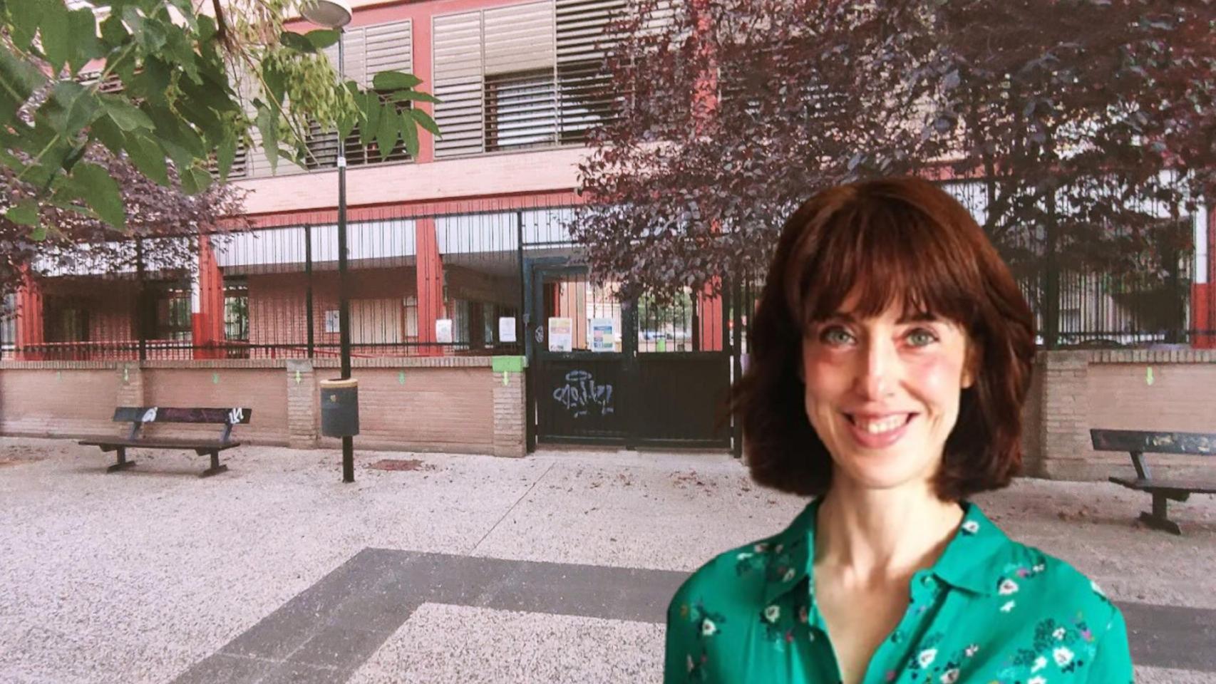 Colegio de Zaragoza e Irene Vallejo.