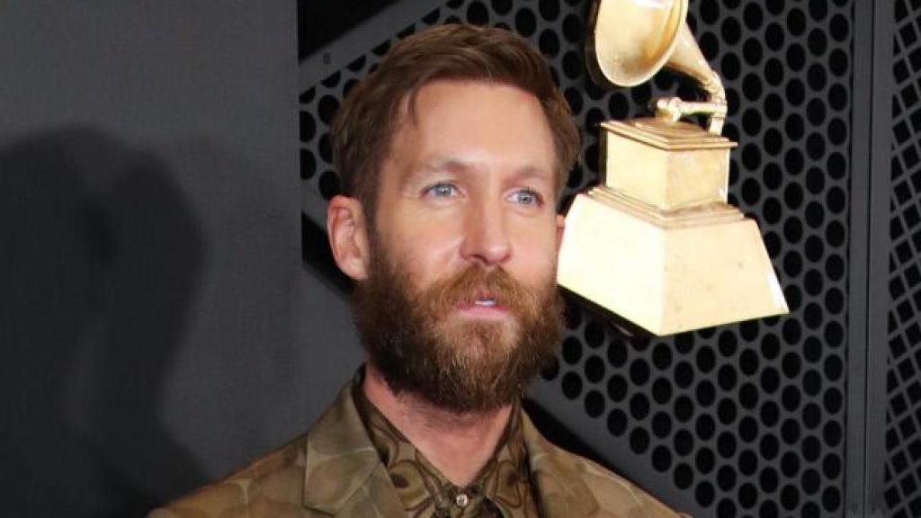 El DJ Calvin Harris, en los Premios Grammy en febrero de 2024.