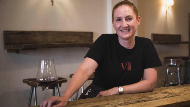 La sumiller Audrey Doré.