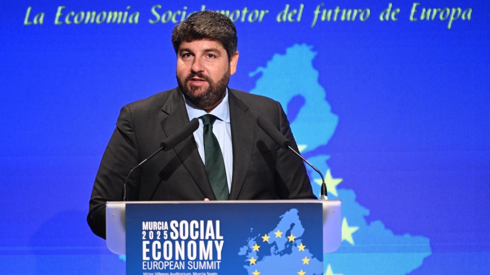 Miras inaugura la Cumbre Europea de Economía Social y apela a construir los  cimientos  de la UE sobre este sector