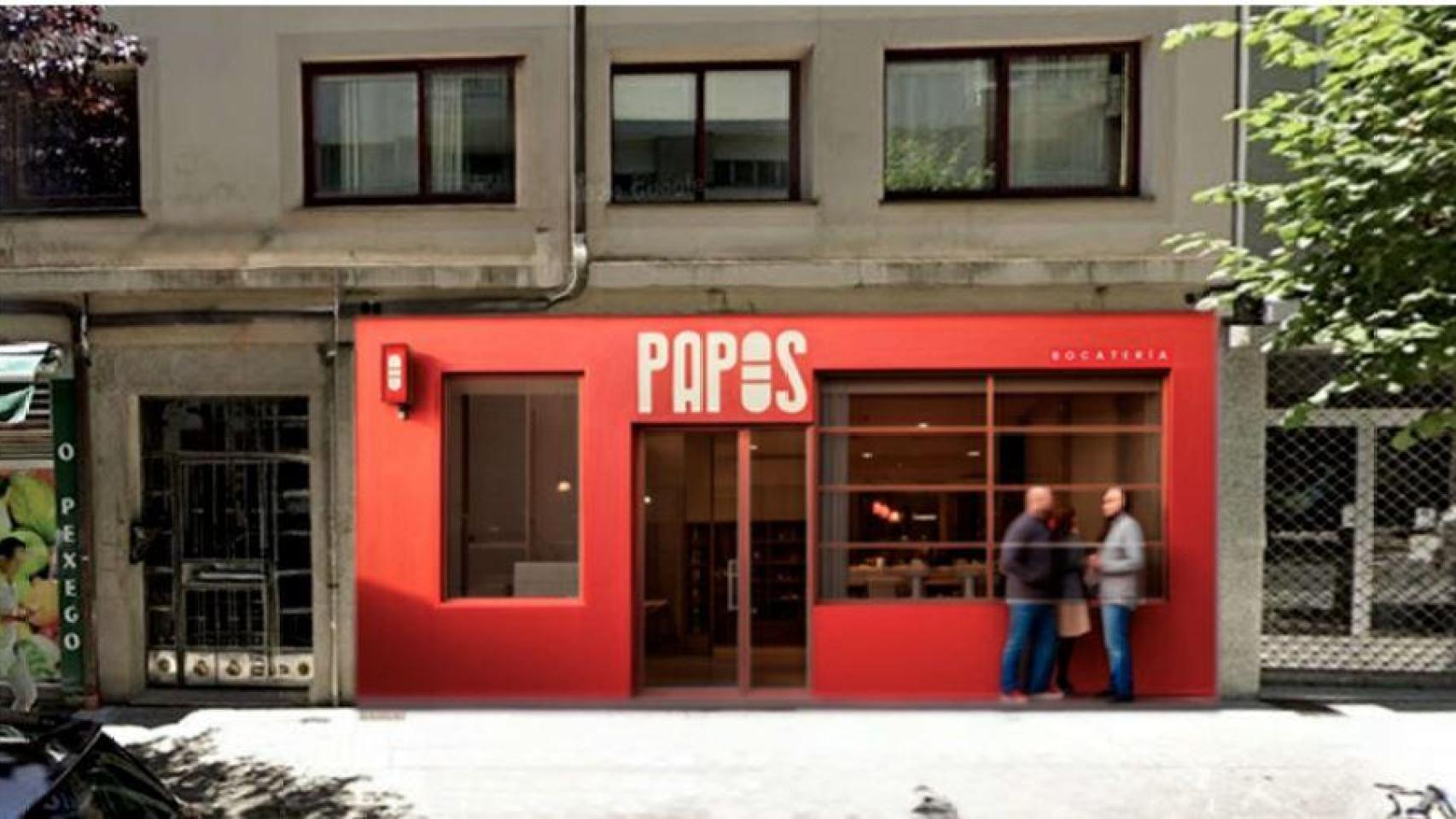 Local Papo´s en Santiago de Compostela