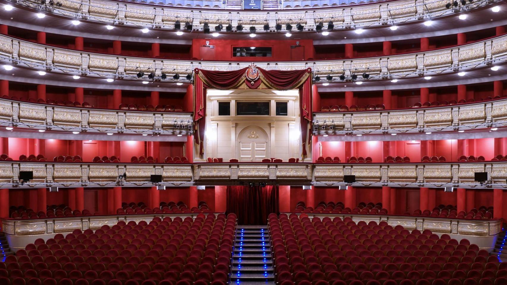Vista del palco real del Teatro Real. Foto: Javier del Real