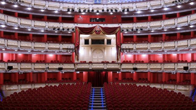 Vista del palco real del Teatro Real. Foto: Javier del Real