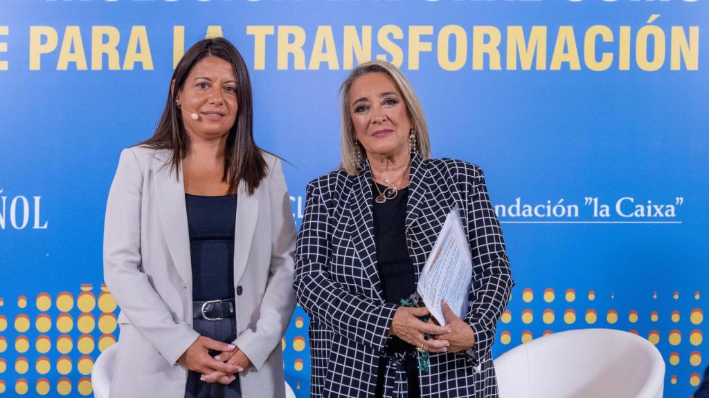 Bárbara García Torijano y Esther Esteban.