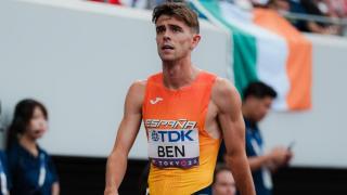 El gallego Adrián Ben finaliza octavo en su primera final de 1.500 en un Mundial de Atletismo