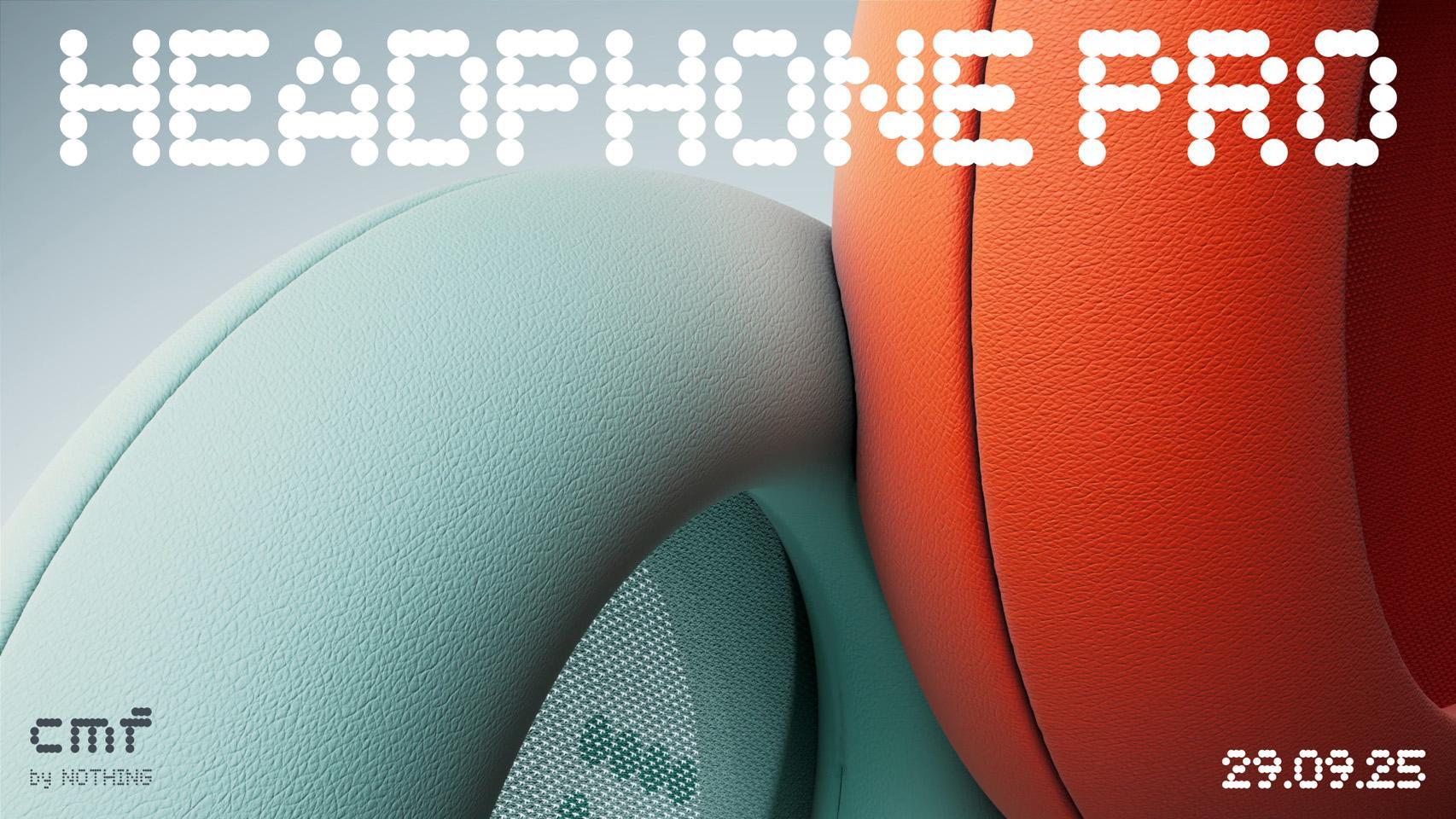 Imagen 'teaser' de los CMF Headphone Pro.