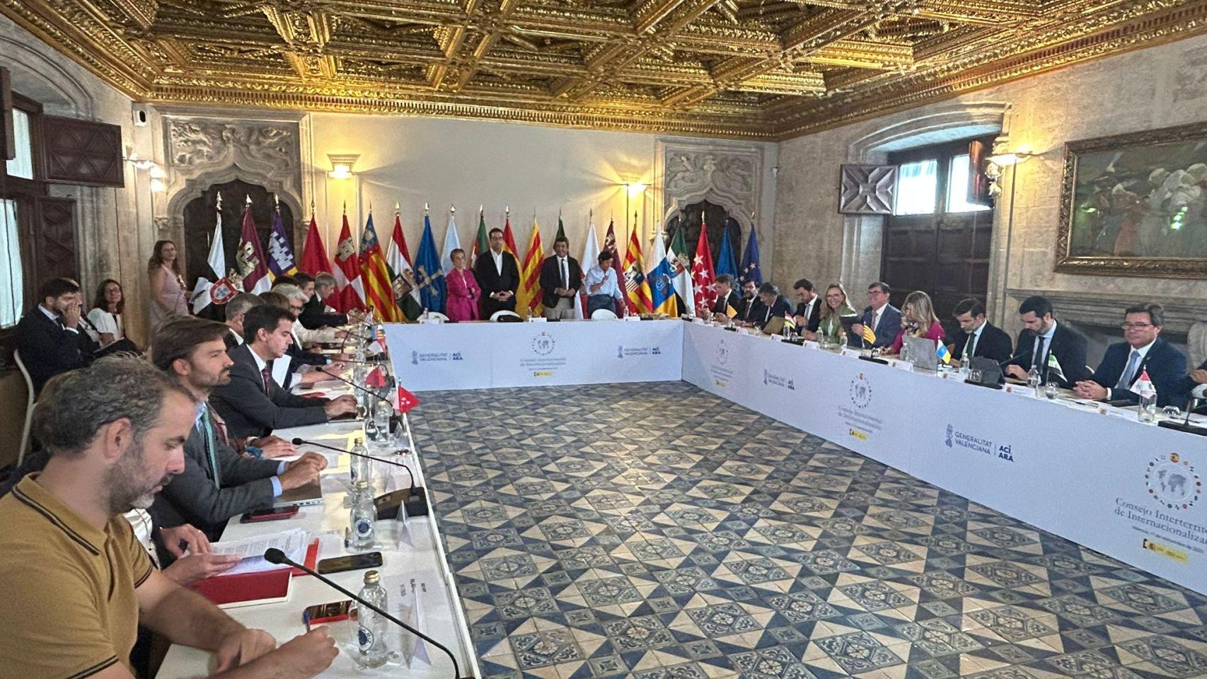 Reunión del Consejo Interterritorial de Internacionalización, celebrado en Valencia