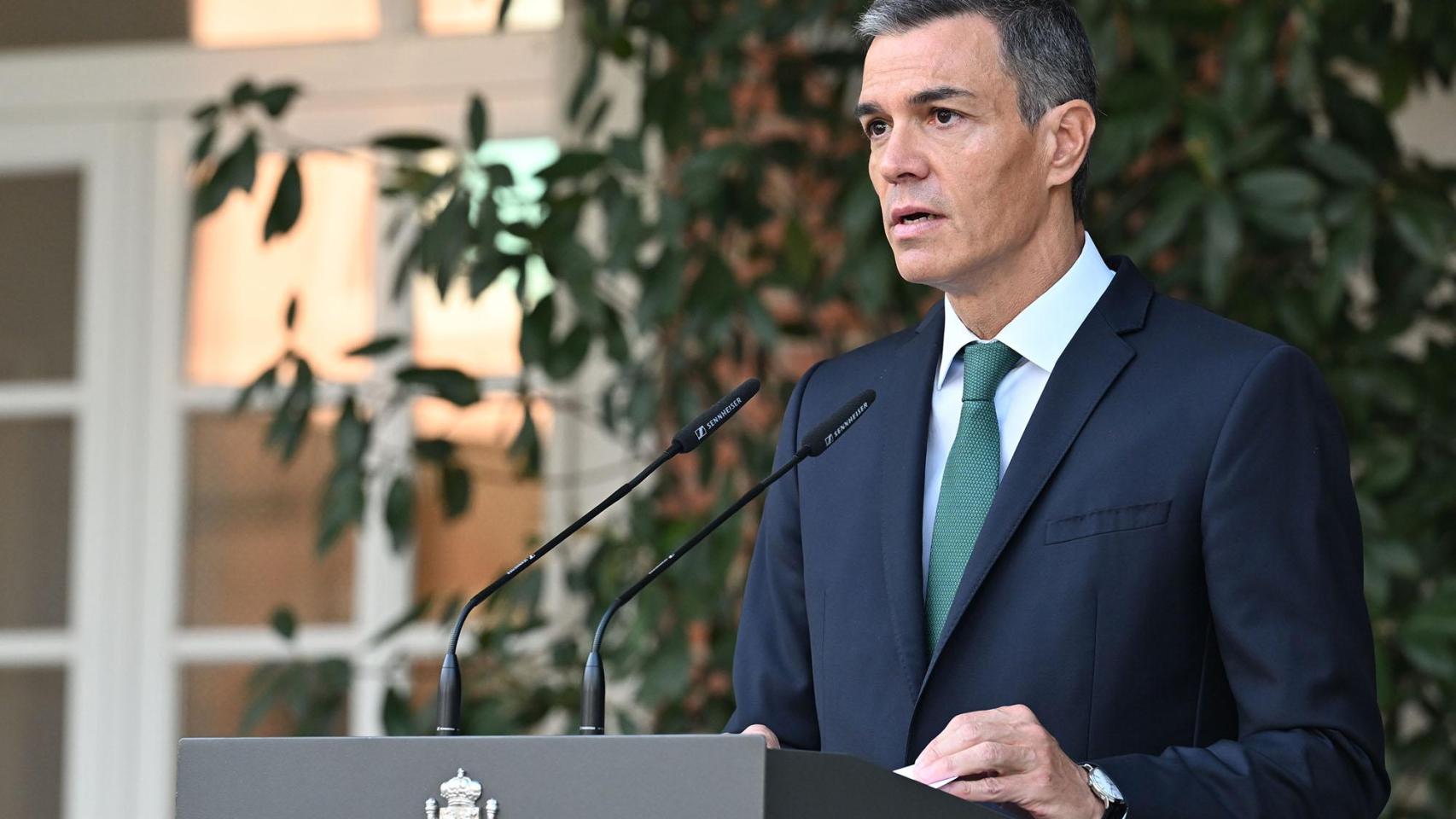 El presidente del Gobierno, Pedro Sánchez (PSOE).