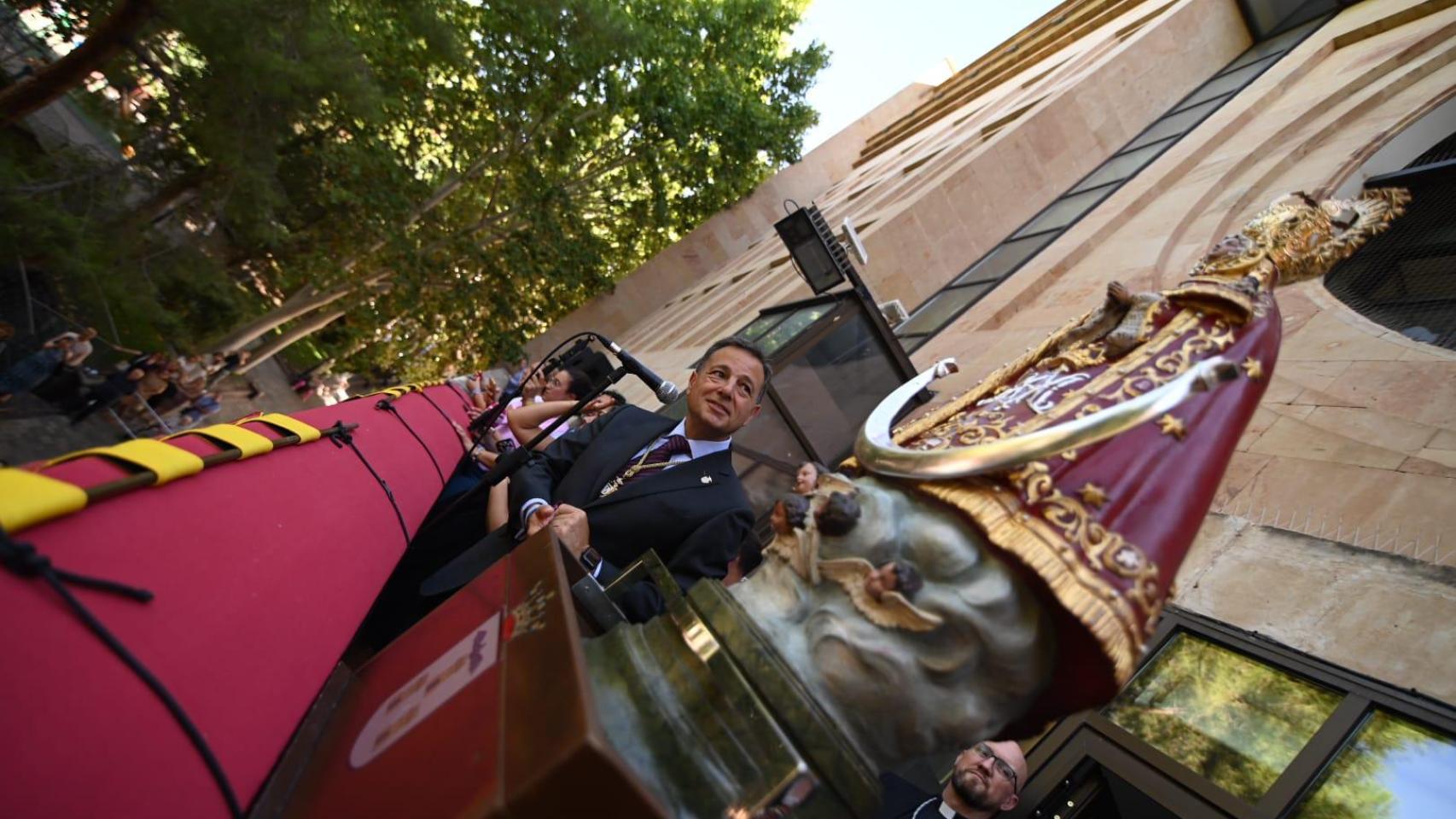 Albacete despide su Feria pidiendo a la Virgen de Los Llanos paz, salud, empleo y un futuro mejor para  la ciudad