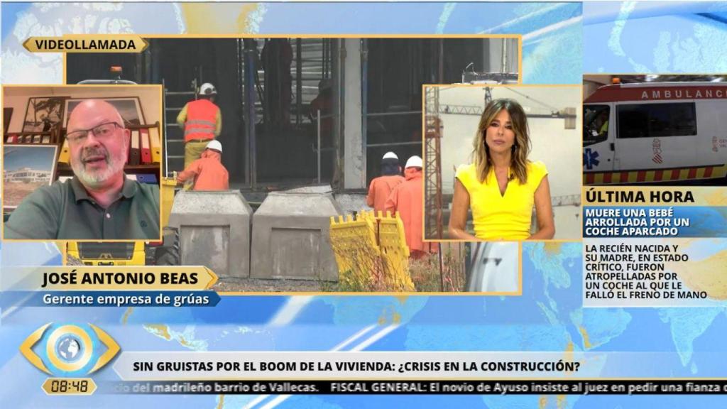 José Antonio Beas en el programa 'La Mirada Crítica'