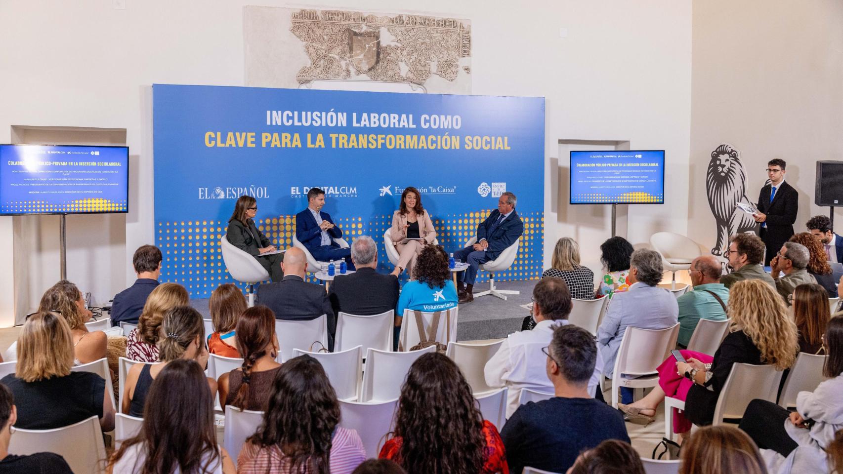 Fundación la Caixa y EL ESPAÑOL reúnen en Toledo a administraciones, empresas y protagonistas para avanzar en integración laboral