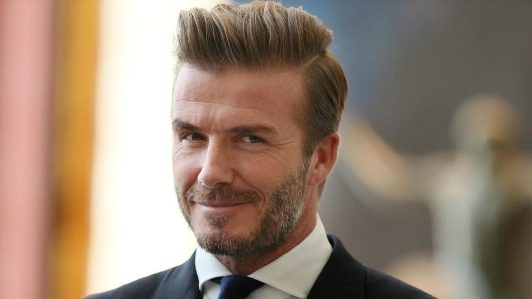 El futbolista David Beckam.