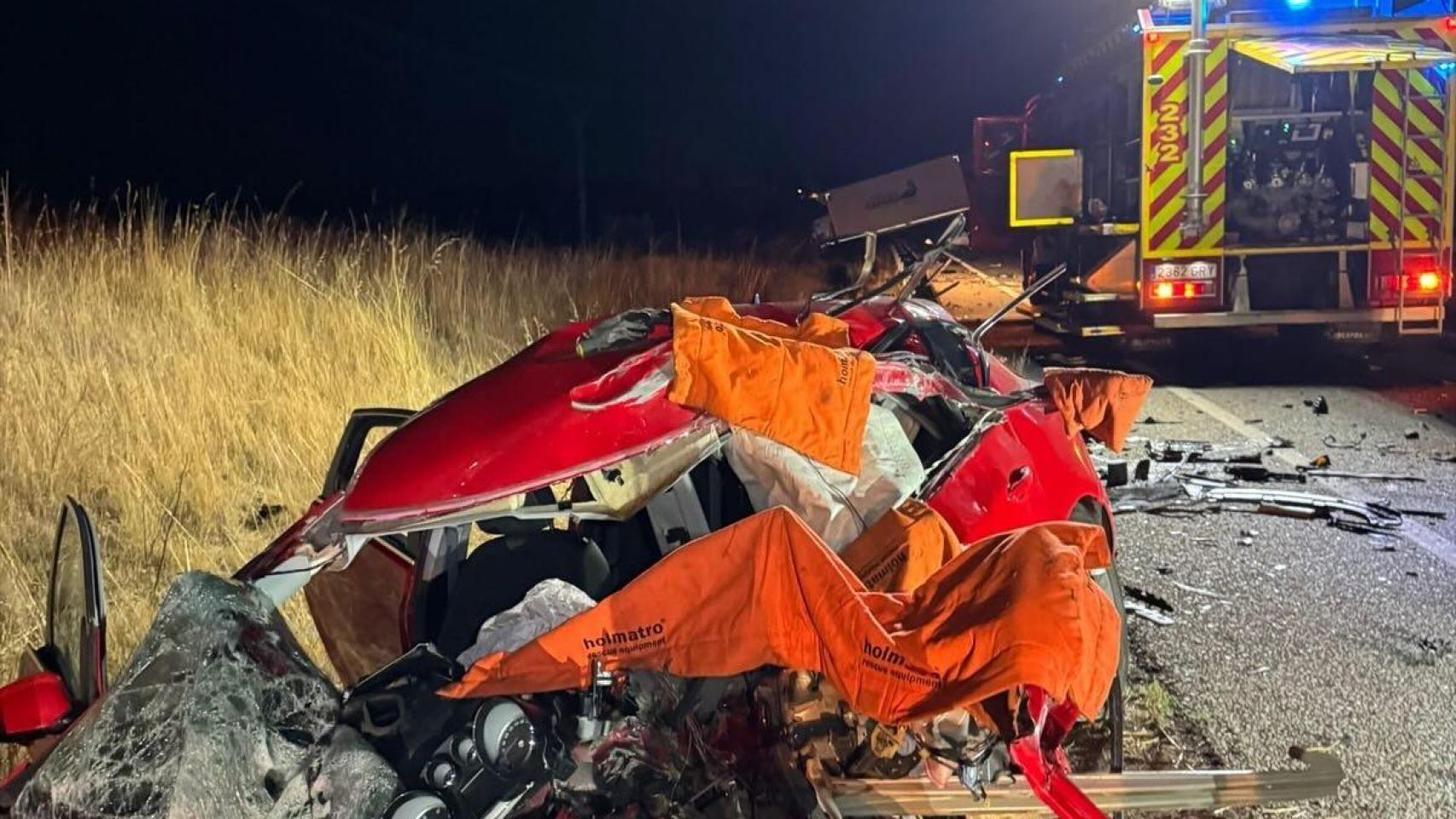 Accidente de tráfico en Portillo de Toledo