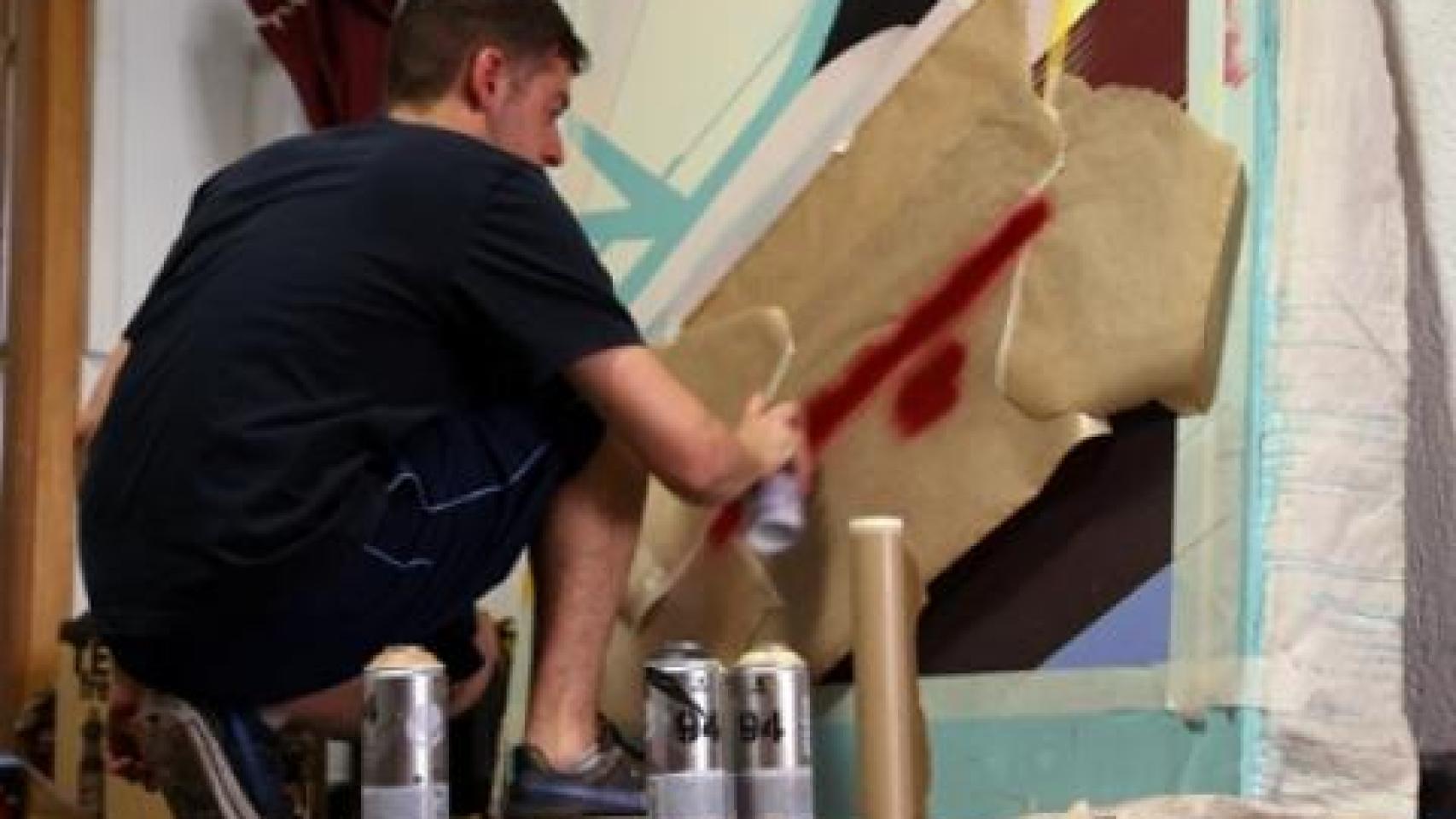 El artista malagueño Gonzalo Fuentes.