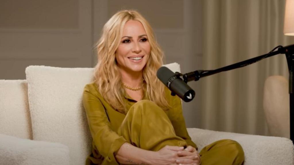 Marta Sánchez en el pódcast de 'A solas con...' de Vicky Martín Berrocal.