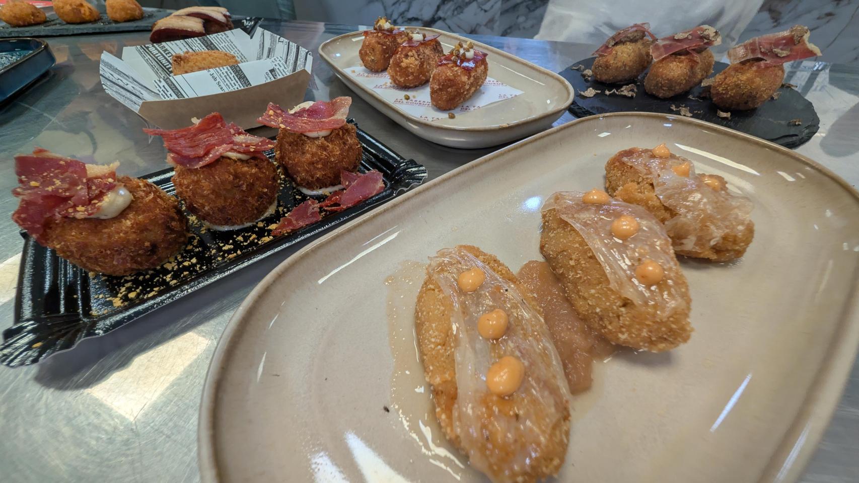 Las recetas muy diferentes presentadas este jueves de los bares y restaurantes para este concurso.