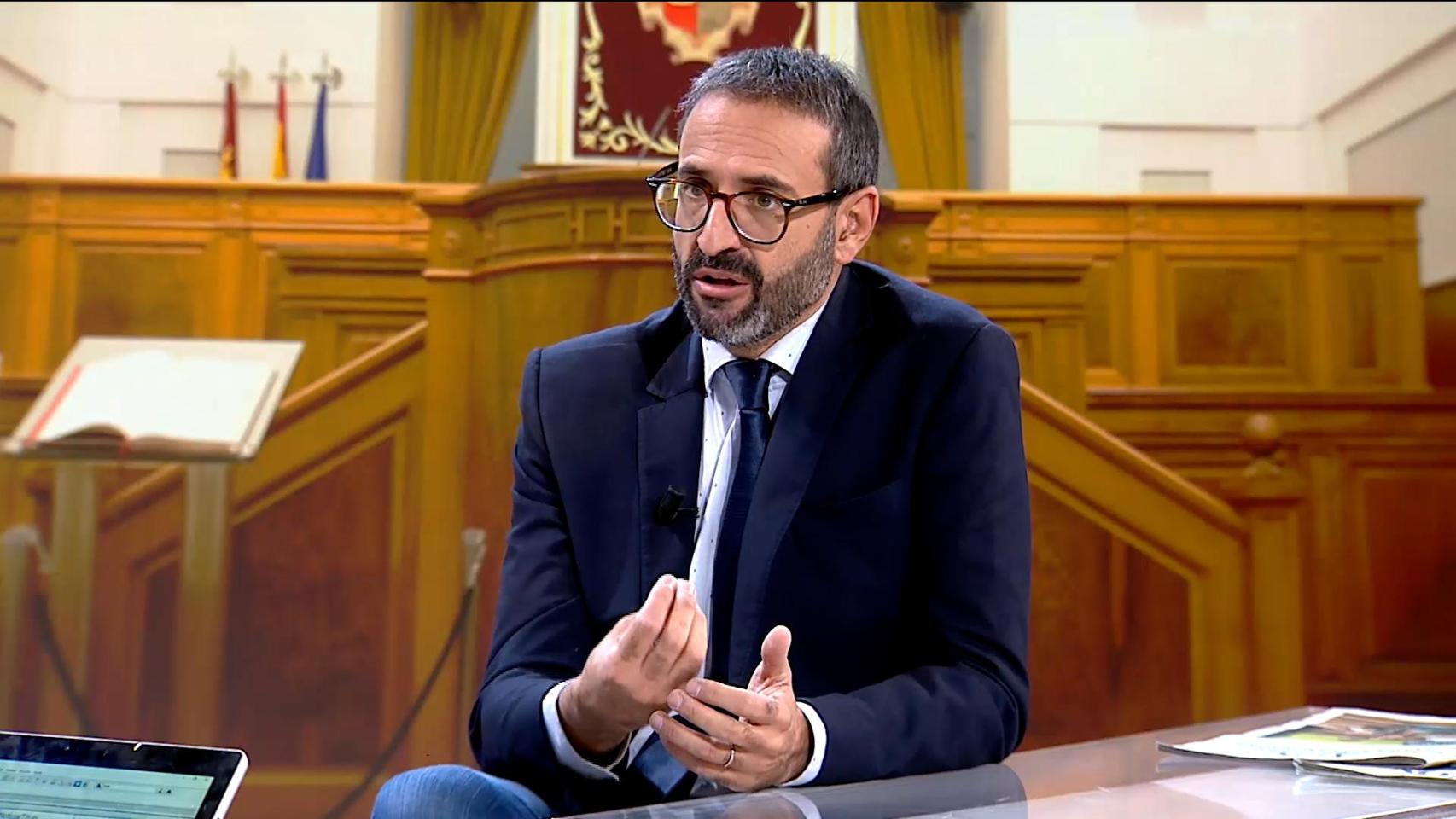 Sergio Gutiérrez durante su intervención en el programa de CMMedia.