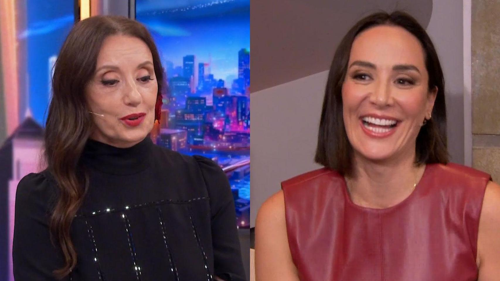 Luz Casal y Tamara Falcó en 'El Hormiguero'.