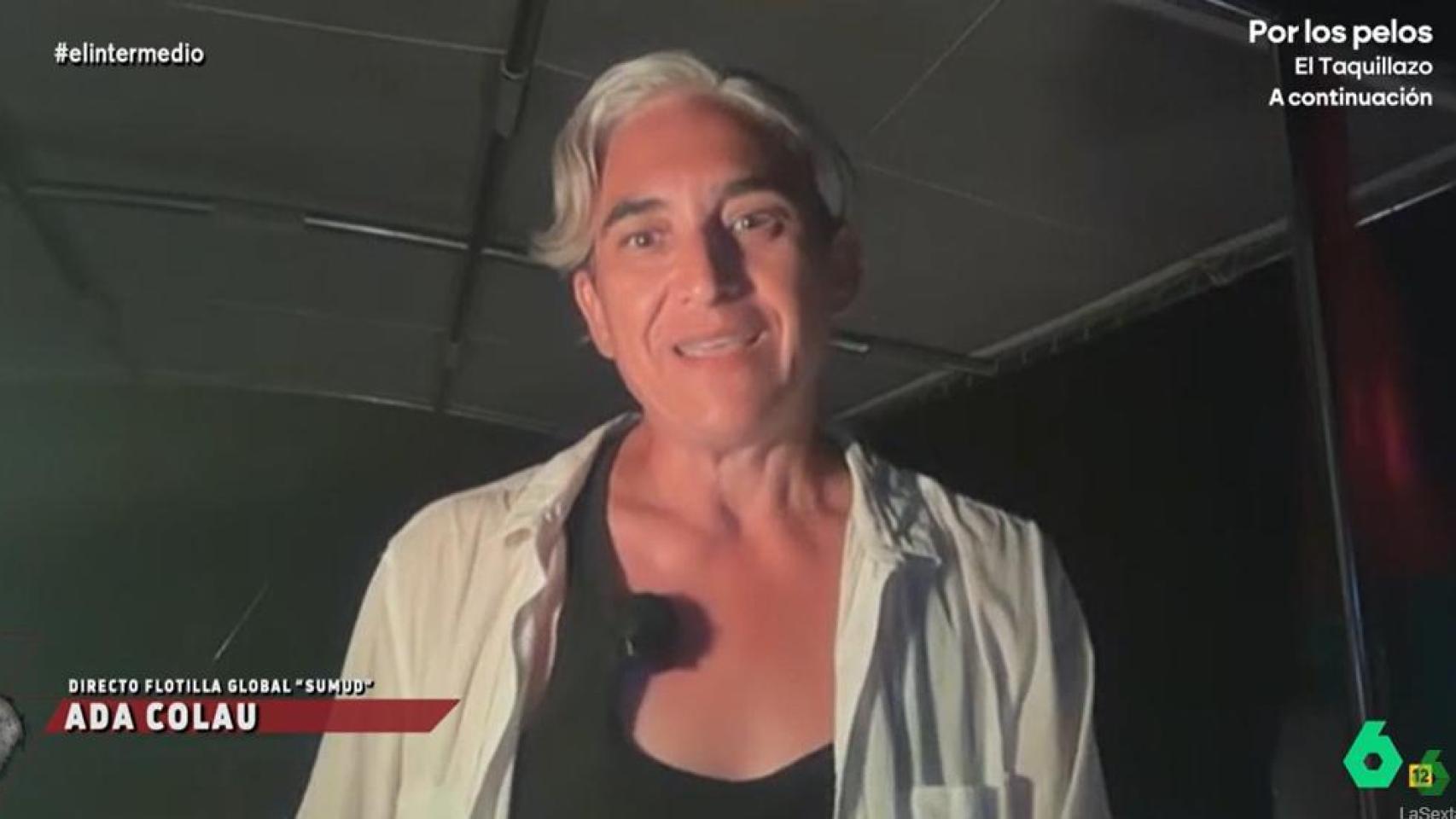 Ada Colau en 'El Intermedio'.