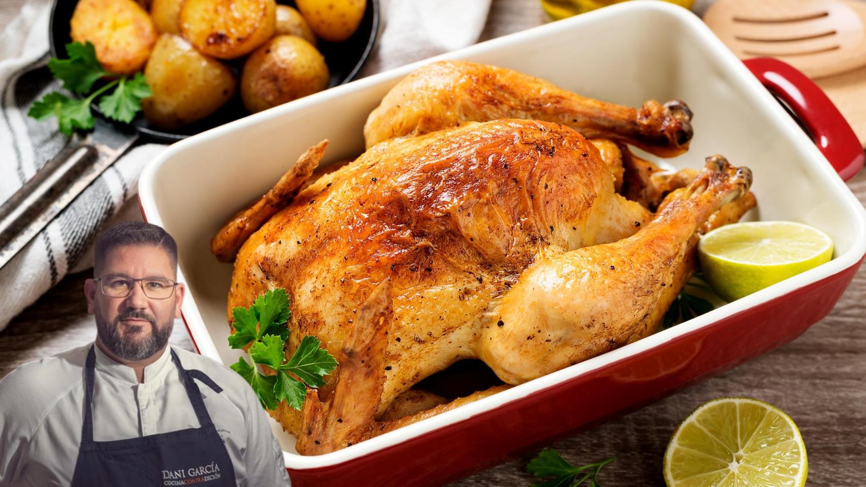 Dani García, chef, en un montaje de El Español