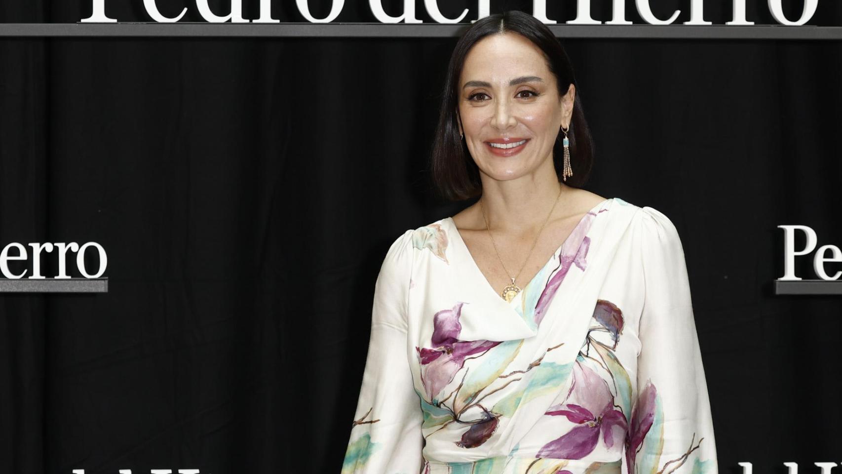 Tamara Falcó en el desfile del diseñador Pedro del Hierro.