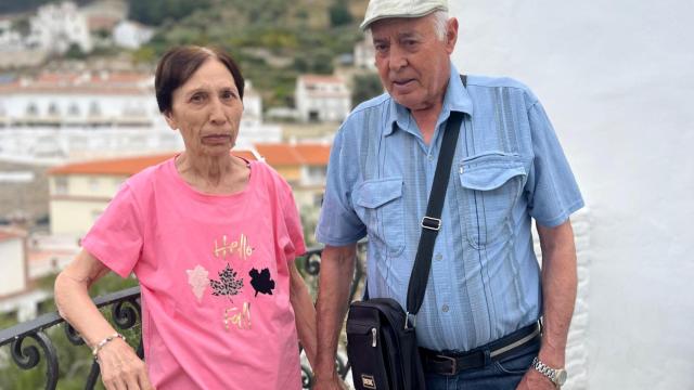 Manolo y Remedios, en Canillas de Aceituno.