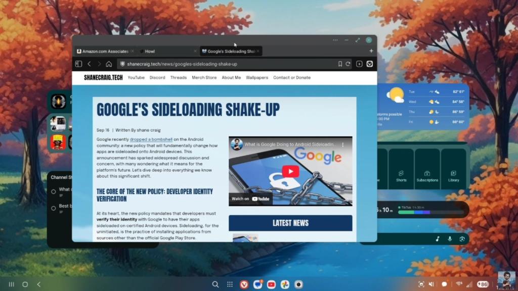 Samsung DeX en One UI 8
