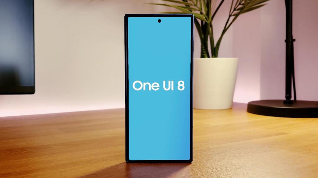 ONE UI 8 en un móvil Samsung